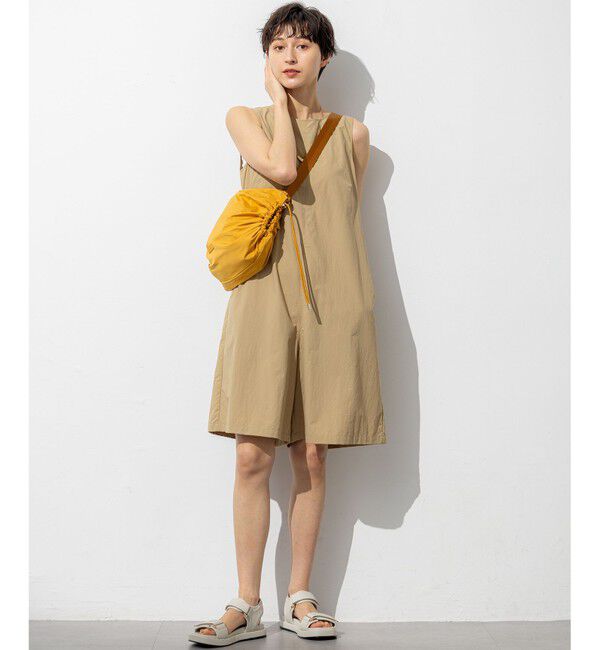 23区「【SLOW/一部店舗限定】UVカット/撥水/接触冷感 ナイロンタスランタフタ オールインワン」|オールインワン|