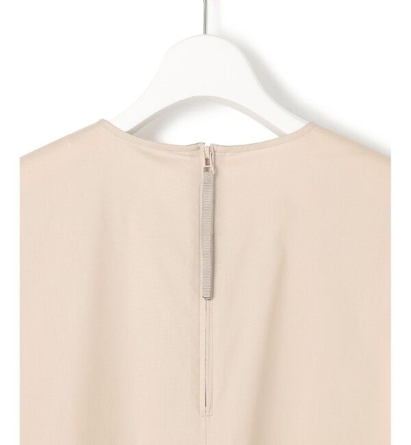 23区「【接触冷感/撥水加工/洗える】ストレッチブロード Vネックワンピース」|ワンピース|