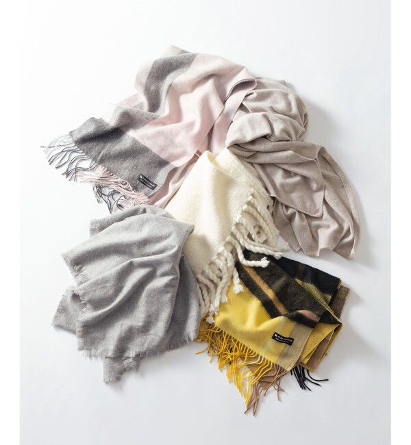 23区「カシミヤブレンド マルチ ケープ」|ストール|