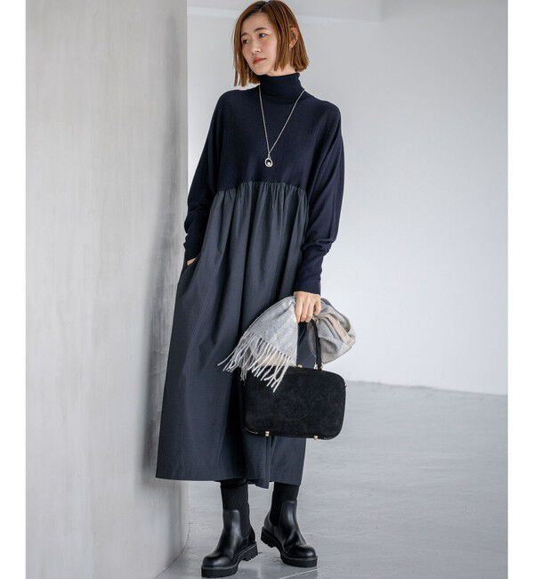 23区「カシミヤ チェック マフラー」|マフラー|