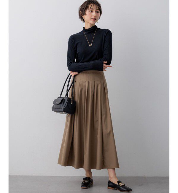 23区「シアーフライス レイヤード タートル カットソー」|Tシャツ・カットソー|