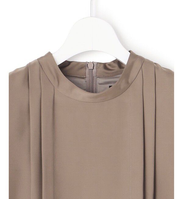 23区「【APPLAUDIR】ノーブルサテン リボンブーケレースコンビ ドレス」|ドレス|