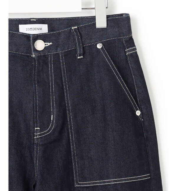 23区「【見上愛さん着用】23区 Summer DENIM ベイカーパンツ」|デニム|