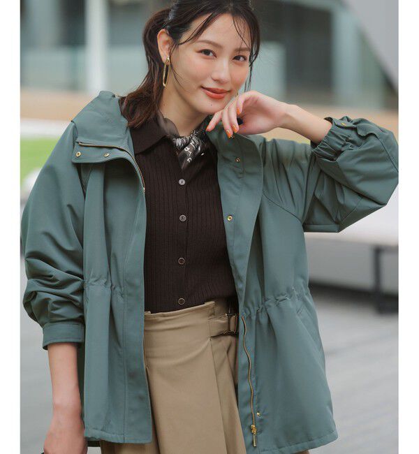 ANY SIS「フーディショート ブルゾン」|ブルゾン・スタジャン|ﾌﾞﾙｰｸﾞ