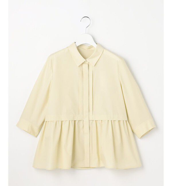 ANY SIS「フレアペプラム シャツ」|シャツ・ブラウス|