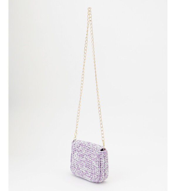 GRACE CONTINENTAL「Caterina bertiniツイードチェーンバッグ」|ショルダー・メッセンジャー|