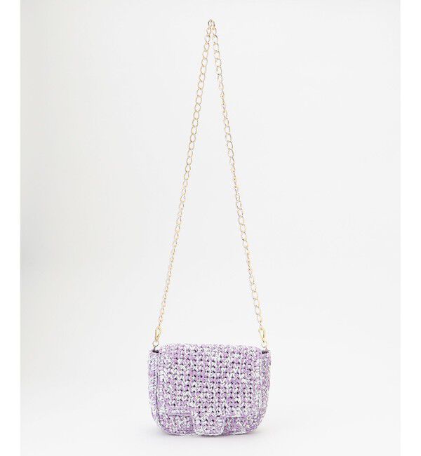 GRACE CONTINENTAL「Caterina bertiniツイードチェーンバッグ」|ショルダー・メッセンジャー|