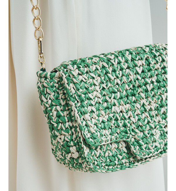 GRACE CONTINENTAL「Caterina bertiniツイードチェーンバッグ」|ショルダー・メッセンジャー|