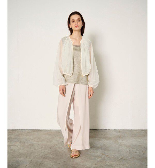 Diagram「ギャザーチュールブルゾン」|ブルゾン・スタジャン|キナリ