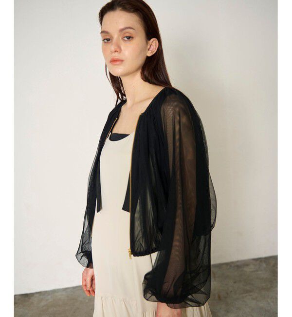 Diagram「ギャザーチュールブルゾン」|ブルゾン・スタジャン|