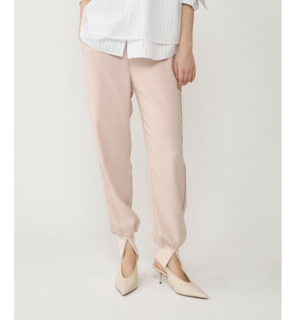  「テーパーイージーパンツ」|その他|ピンク