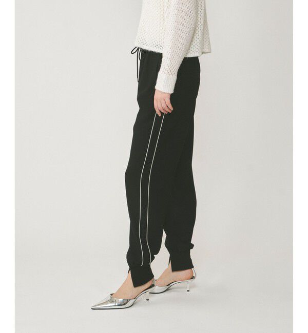  「テーパーイージーパンツ」|その他|ブラック