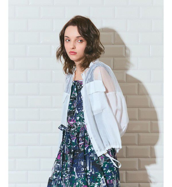 Grace Class「メッシュコンビシアーブルゾン」|ブルゾン・スタジャン|