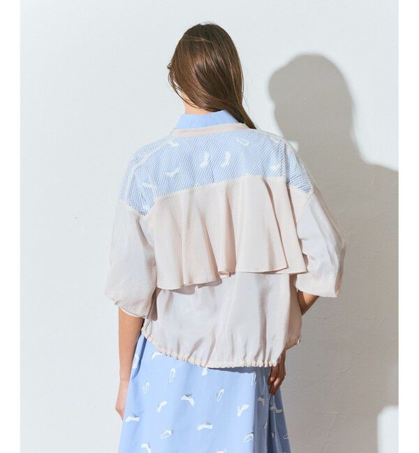 Grace Class「メッシュコンビシアーブルゾン」|ブルゾン・スタジャン|