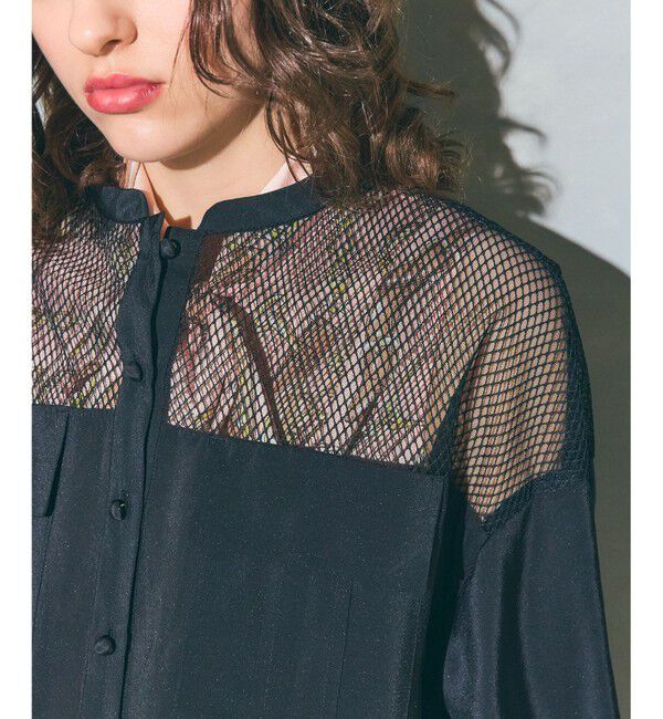 Grace Class「メッシュコンビシアーブルゾン」|ブルゾン・スタジャン|