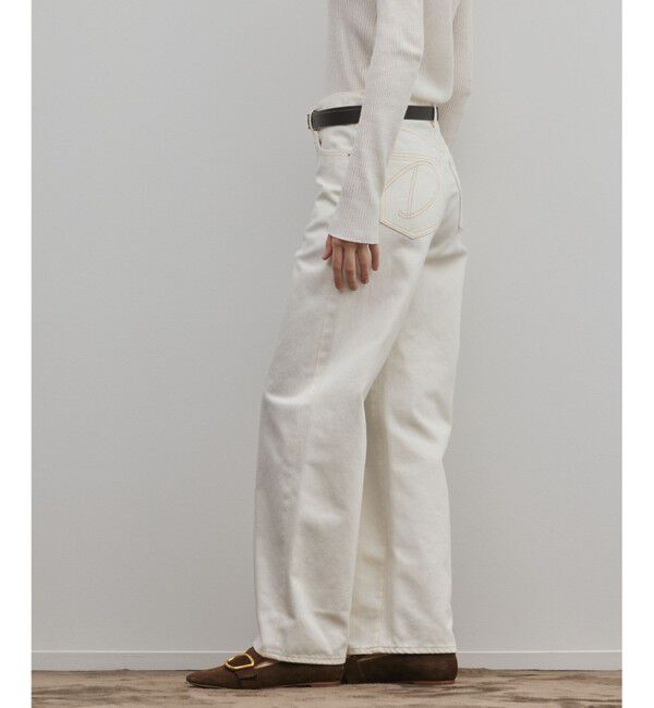 Diagram「ワイドストレートホワイトデニム」|デニム|