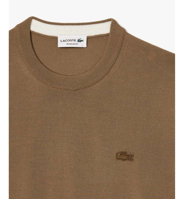 LACOSTE「メリノウールニットセーター」|ニット・セーター|
