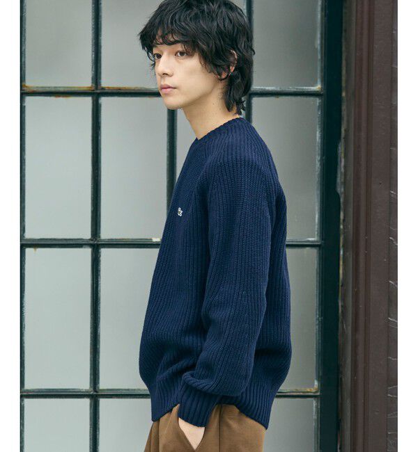 LACOSTE「エッセンシャルローゲージニットセーター」|ニット・セーター|