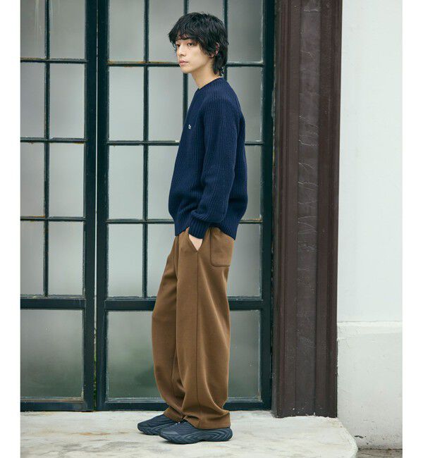 LACOSTE「エッセンシャルローゲージニットセーター」|ニット・セーター|