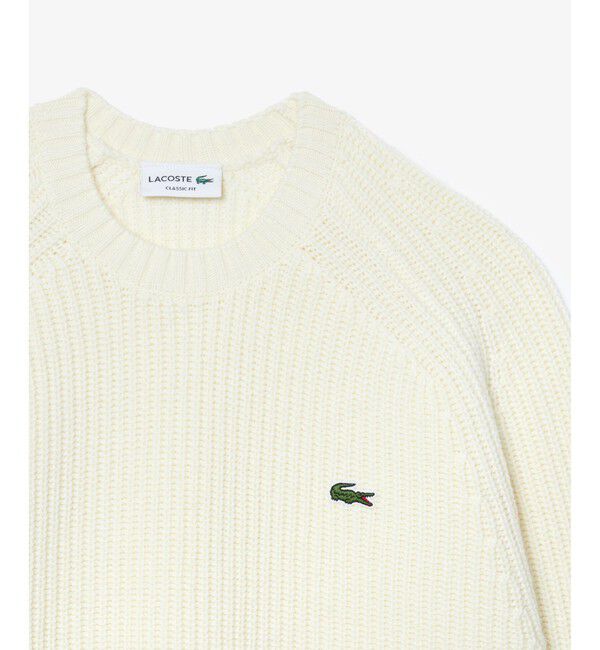 LACOSTE「エッセンシャルローゲージニットセーター」|ニット・セーター|