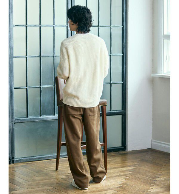 LACOSTE「エッセンシャルローゲージニットセーター」|ニット・セーター|