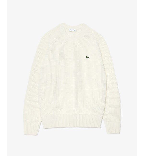 LACOSTE「エッセンシャルローゲージニットセーター」|ニット・セーター|