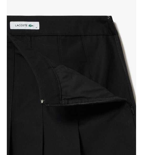 LACOSTE「ミディプリーツスカート」|スカート|