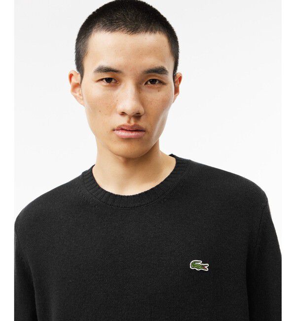 LACOSTE「エッセンシャルウールニットセーター」|ニット・セーター|