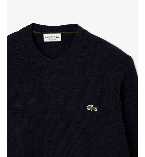 LACOSTE「エッセンシャルウールニットセーター」|ニット・セーター|