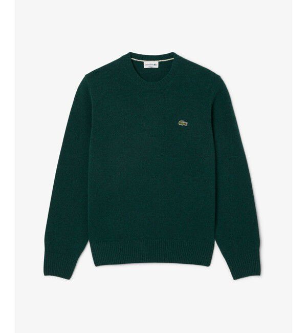 LACOSTE「エッセンシャルウールニットセーター」|ニット・セーター|