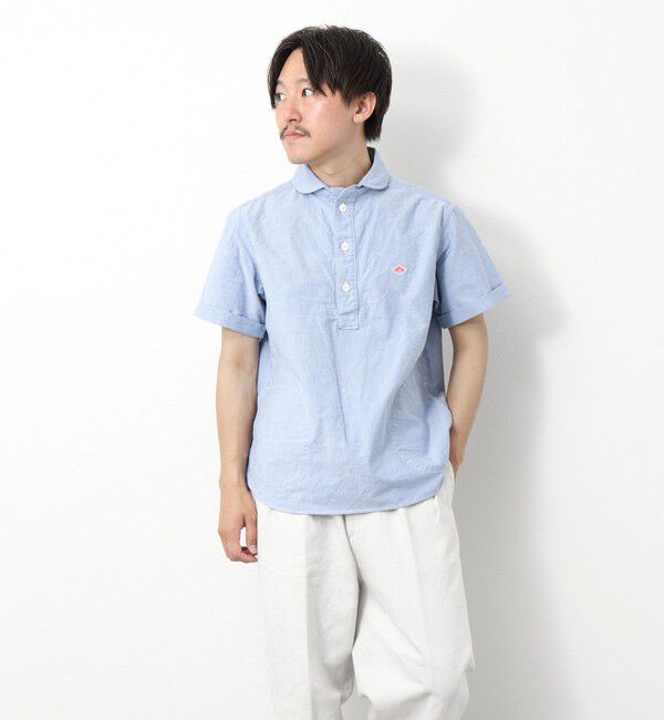 NOLLEY'S goodman「【DANTON/ダントン】ROUND COLLAR P.O SHIRT SS 25SS」|シャツ・ブラウス|