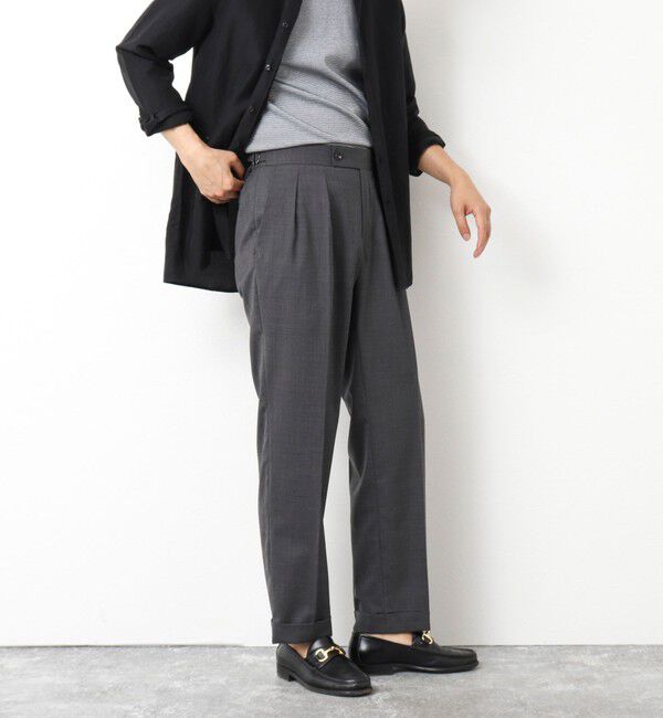 WORK ABOUT「NSN アジャスター付2タックスラックス 25SS」|スラックス|