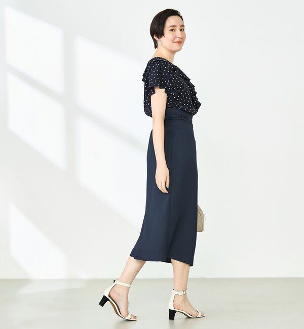 NOLLEY'S「2wayラッフル衿ブラウス」|シャツ・ブラウス|