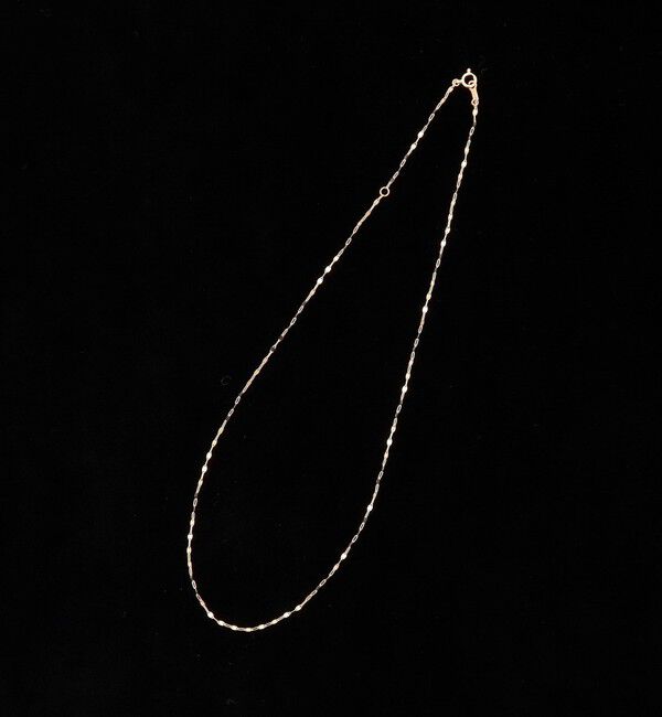 grace grace「【grace grace/グラスグラス】10Kペタルチェーンショートネックレス(40cm )」|ネックレス|