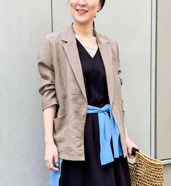 NOLLEY'S sophi「ウォッシャブルシアーシルクライトジャケット」|テーラードジャケット|