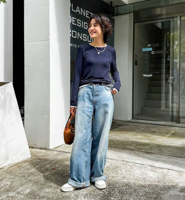 NOLLEY'S「【MAQWEL/マクウェル】レイヤードライクロンT」|Tシャツ・カットソー|