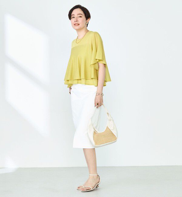 NOLLEY'S sophi「シアーティアードプルオーバーニット」|ニット・セーター|