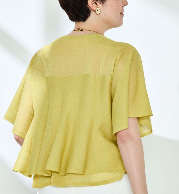 NOLLEY'S sophi「シアーティアードプルオーバーニット」|ニット・セーター|