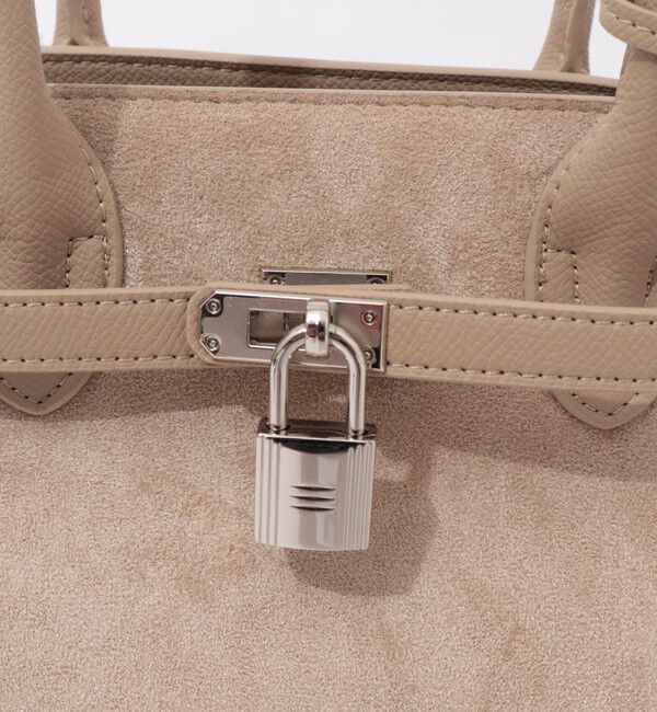 NOLLEY'S「【SINBONO/シンボノ】 スエードコンビトートバッグ」|トートバッグ|