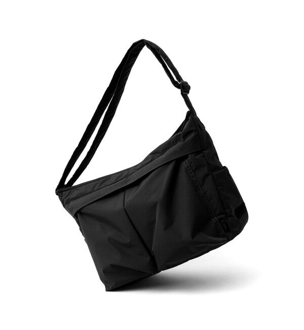 NOLLEY'S goodman「【SML/エスエムエル】別注ヘルメットショルダーバッグM」|ショルダー・メッセンジャー|ブラック