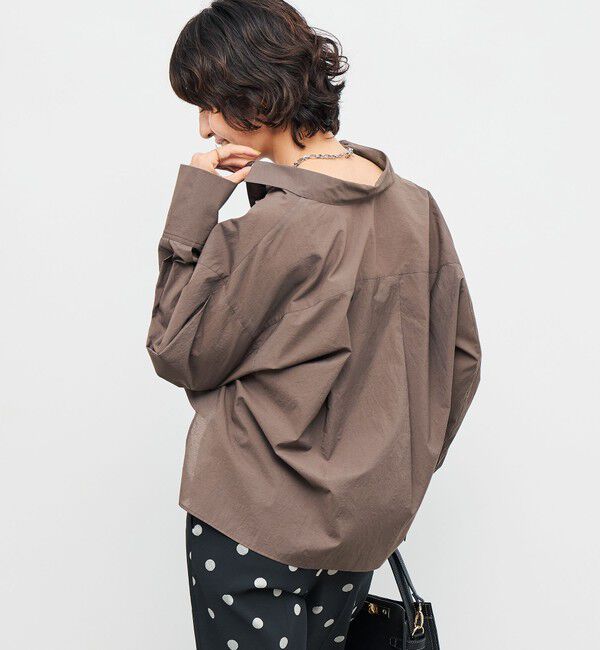 NOLLEY'S「エアリーショートシャツ」|シャツ・ブラウス|