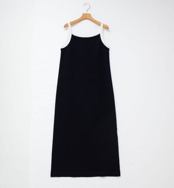 NOLLEY'S sophi「《手洗い可能》配色ニットロングキャミワンピース」|ワンピース|