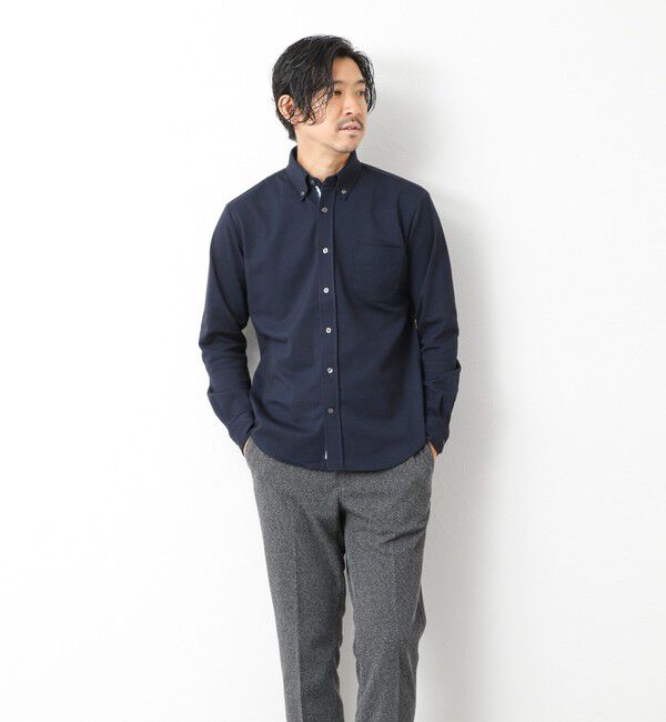 NOLLEY'S goodman「《ビジカジ対応》【ALBINI】吸水速乾テープBD 25AW」|シャツ・ブラウス|