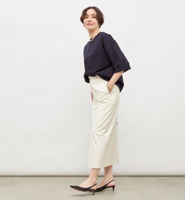 NOLLEY'S「【MD 二見☆別注】oversized cotton T-shirt」|Tシャツ・カットソー|