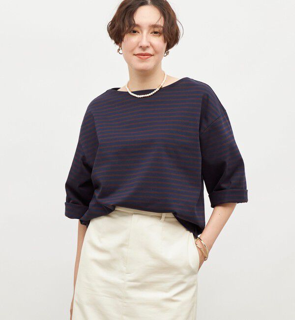 NOLLEY'S「【MD 二見☆別注】oversized cotton T-shirt」|Tシャツ・カットソー|