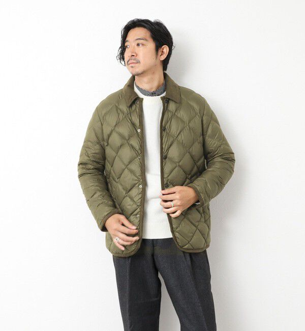 NOLLEY'S goodman「【TAION/タイオン】別注ソフトシェル キルティングジャケット 25AW」|ダウン|