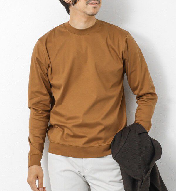 NOLLEY'S goodman「《ビジカジ対応》シルケットスムースドレスL/S Tシャツ 25AW」|Tシャツ・カットソー|