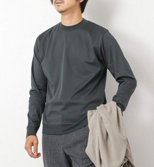 NOLLEY'S goodman「《ビジカジ対応》シルケットスムースドレスL/S Tシャツ 25AW」|Tシャツ・カットソー|