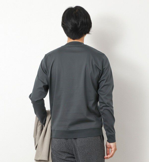 NOLLEY'S goodman「《ビジカジ対応》シルケットスムースドレスL/S Tシャツ 25AW」|Tシャツ・カットソー|