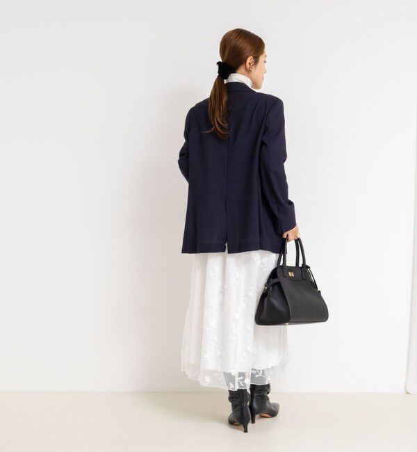 NOLLEY'S「ウォッシャブルダブルジャケット」|テーラードジャケット|